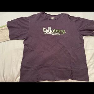 Billabong Surfing Skating Women Long Sleeve T-Shirt Navy Blue, Size L